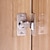 cheap Home Improvement-Heavy-Duty 304 Stainless Steel Door Lock Latch, 90 Degree Buckle flip Latch Right Angle Door Latch Lock Lever Latch Heavy Duty Safety Door Lock