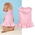 Χαμηλού Κόστους Ρούχα για σκύλους-άνοιξη/καλοκαίρι λεπτό μπλουζάκι για κατοικίδια αναπνεύσιμη μονόχρωμη φούστα με βολάν στην άκρη στρίφωμα μικρού και μεσαίου μεγέθους σκύλος γάτα bixiong vip φούστα