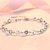 cheap Wearable Accessories-Ocean Heart Bracelet Love Heart Necklace Pendant With You in Heart Earrings Set Women&#039;s Jewelry