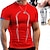 olcso Férfiak-szett férfi kompressziós inggel futó ing rövid ujjú póló hordozható usb újratölthető protein shaker palack 2 db férfi aktívruha divat sport