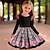 cheap Girl&#039;s 3D Dresses-Carnival Girls&#039; 3D Floral Ruffle Dress Pink Long Sleeve 3D Print Spring Fall Sports &amp; Outdoor Daily Holiday Cute Casual Beautiful Kids 3-12 Years Casual Dress A Line Dress Above Knee Polyester
