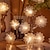 זול חוט נורות לד-סיבים אופטיים פרח פיות אורות מחרוזת 1.5 מ&#039; 10 לדים 3 מ&#039; 20 זרי לדים לחתונה מסיבת יום האהבה יום הולדת חג המולד קישוט מסיבת נושא לבית