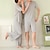 cheap Trendy-Couple&#039;s Pajamas Loungewear Valentine&#039;s Day Casual Daily Fashion Short Sleeve Black Spring &amp; Summer