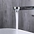 זול ברזים לחדר האמבטיה-חדר רחצה כיור ברז - התקן קיר / נפוץ מגולוון התקנת קיר שני חורי ידית אחתBath Taps