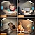 Недорогие Настольные лампы-Настольная лампа со светодиодной шустаром, 10 Вт, qi, беспроводная перезаряжаемая, с часами и регулируемой яркостью, защита глаз, для офиса и кабинета