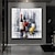 levne Zátiší-ručně malované sklenice na víno a láhve olejomalba na plátně moderní abstraktní nástěnné umění pro domácí bar kavárna kuchyně výzdoba bez rámu