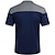 preiswerte Multipack-Mehrfachpackungen 3St Herren Kargen Kurzarm Weiß / Schwarz / Rot Polo Golfhemd Golfpolo Spleißen Farbblock Freizeitskleidung Urlaub Polyester Sommer