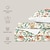 cheap Exclusive Design Bedding-L.T.Home 100% Cotton Sateen Duvet Cover Set Reversible Premium 300 Thread Count Vintage Floral Pattern Elite Bedding Set