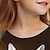 levne Topy-velikonoční dívčí 3d trička s králičím vejcem krátký rukáv 3D tisk léto aktivní móda roztomilý polyester děti 3-12 let posádka výstřih venkovní ležérní denní regular fit