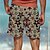 cheap Independence Day Bottoms-Men&#039;s Star National Flag Swim Trunks Swim Shorts Board Shorts Mid Waist Vacation Hawaiian Holiday Vacation Holiday Beach Drawstring with Mesh lining Elastic Waist Designer Clothing Apparel