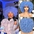 Χαμηλού Κόστους Περούκες μεταμφιέσεων-σγουρή περούκα με κτυπήματα για μαύρες γυναίκες κοντή kinky σγουρή περούκα 14 ιντσών άφρο μαλλιά για αποκριάτικο πάρτι χριστουγεννιάτικες περούκες cosplay