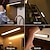 billige skap lys-bevegelsessensor under skaplys 3 fargetemperaturer trådløs usb oppladbart nattlys innendørs skaplys magnetiske under benkelamper for kjøkkenskap garderobe belysning trapper