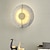 cheap Outdoor Wall Lights-LED Outdoor Wall Lights Warm White Light Color Long Linear Contemporary LED Wall Sconces Light Circular Post Modern Wall Lamp for Bedroom Living Room Hallway Hotels Stairway 110-240V