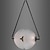billige Øylys-led pendellampe 40 cm 2-lys varmhvit lysfarge nordisk halvkule glass pendellys for spisestue industriell hengende armatur design kaffebar bar led hengende lampe 110-240v