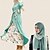 economico Musulmano arabo-set con delle donne arabo musulmano abito abaya ramadan dubai islamico arabo floreale vestito scialli hijab sciarpe ramadan dubai islamico copricapo per adulti 2 pezzi donne ramadan arabo musulmano