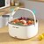 billige Husholdningsapparater-ultralyd grøntsagsvaskemaskine med håndtag madkorn batteridrevet frugt- og grøntsagsvasker automatisk rengøringsværktøj frugtgrønt