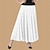 voordelige Danskleding-damesoutfits latin dans activewear top pure kleur splitsen dames prestatietraining 3/4 mouw hoog katoenmix met dansrokken
