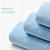 billige Håndklædesæt-stort badehåndklæde 140x70cm hotel 100% bomuld badehåndklæder hurtigtørrende, superabsorberende letvægts bløde multifarver stjernebedømte hotelfirmagaver, tekstiler