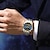Недорогие Кварцевые часы-Poedagar мужские кварцевые часы модные повседневные деловые наручные часы с фазой луны светящийся календарь хронограф стальные часы
