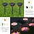 cheap Pathway Lights &amp; Lanterns-Solar Projection Lamp Outdoor Waterproof Lawn Lights Garden Courtyard Light Landscape Lights Camping Yard Walkway Holiday Decoration 1pc
