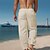 ieftine Pantaloni casual cu imprimeu pentru bărbați-Bărbați Animal Broasca testoasa Pantaloni casual Pantaloni Pantaloni largi Talie medie Hawaiană Casual În aer liber Haine de strada Purtare Zilnică Design Elastic cu Cordon Toamna iarna Alb Albastru