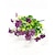 levne Domovní dekorace-umělá květina umělá květina živá opakovaně použitelná simulace realistická 7 větví falešná rostlina orchideje 10 ks