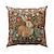 ieftine stil animal-1 bucată husă de pernă din catifea, floral animal rustic casual fermoar pătrat tradițional clasic