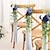お買い得  室内装飾-結婚式の通路の椅子の装飾1.96フィートの白いバラの椅子バックピューフラワーガーランドアレンジメントセレモニーテーブルセンターピース花の盗品アーチ装飾