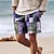 cheap Men&#039;s Board Shorts-Men&#039;s Board Shorts Swim Shorts Swim Trunks Drawstring with Mesh lining Elastic Waist Color Block Colorful Quick Dry Short Holiday Beach Hawaiian Casual Yellow Pink Micro-elastic
