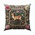 ieftine stil animal-1 bucată husă de pernă din catifea, floral animal rustic fermoar pătrat tradițional clasic