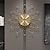 cheap Metal Wall Decor-Large Wall Clock Floral Metal Decorative Silent Non-Ticking Big Clocks Modern Home Decorations for Living RoomBedroomDining Room Office