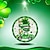 cheap St. Patrick&#039;s Day Party Decorations-1pc St. Patrick&#039;s Holiday Decoration Door Sign/Hanging Decoration Irish Festival Outdoor Porch Layout Hanging Ornament