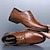 olcso Férfi fűzős bőrcipők-Férfi Félcipők Férfi alkalmi cipők Derby cipő Bullock cipő Ruha cipő Szárnyvégű cipő Üzlet Brit Esküvő Buli és este PU Fűzős Fekete Fehér Barna Tavasz Ősz
