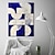 voordelige Abstracte schilderijen-met de hand geschilderd blauw olieverfschilderij puur handgeschilderd canvas goedkope kleuren schilderij muurkunst abstracte olieverfschilderijen modern hotel muur decor foto&#039;s acryl kunst