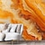 cheap Abstract &amp; Marble Wallpaper-Cool Wallpapers Orange Marble Wallpaper Wall Mural Abstract Sticker Peel and Stick Removable PVC/Vinyl Material Self Adhesive/Adhesive Required Wall Decor for Living Room Kitchen Bathroom