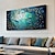 cheap Animal Paintings-Mintura Handmade Abstract Fish School Oil Paintings On Canvas Wall Art Decoration Modern Picture For Home Decor Rolled Frameless Unstretched Painting