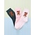 billige sokker 9-3 par damebesætningsstrømper ferie bomuld afslappede vintage retro afslappede sportsstrømper
