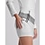 levne Designová kolekce-Dámské Tenisová sukně Golfová sukně Bílá Tmavomodrá Spodní část oděvu Květinový Proužek Dámské golfové oblečení oblečení oblečení oblečení oblečení