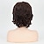 Χαμηλού Κόστους παλαιότερη περούκα-καφέ κοντές κυματιστές περούκες για λευκές γυναίκες με κτυπήματα μεσαίου δασύτριχου κυμάτων σγουρή περούκα με φυσική εμφάνιση συνθετική καθημερινή περούκα για πάρτι