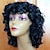 cheap Synthetic Trendy Wigs-Curly Wigs for Black Women Short Curly Wig with Bangs Afro Cute Wigs Natural Looking Soft Bouncy Fluffy Comfortable Light Weight Wig Heat Resistant Synthetic Wig for African American Women