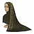 Недорогие Национальная мусульманская одежда в арабском стиле-Жен. Шали хиджаб шарфы Дубай исламский Арабский арабский Мусульманин Рамадан Взрослые Воротник-шаль