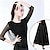 cheap Dancewear-Women Outfits Latin Dance Activewear Top Pure Color Splicing Women&#039;s Performance Training 3/4 Length Sleeve High Cotton Blend with Dance Skirts