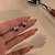 cheap Earrings-Stud Earrings Geometrical Heart Elegant Vintage Stylish Simple Sweet Earrings Jewelry Black For Wedding Party Valentine&#039;s Day 1 Pair