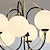 Недорогие Островные огни-светодиодный подвесной светильник, 6 ламп, 60 см, 3 цвета, цвет спутника, дизайн глобуса, кластерный дизайн, подвесной светильник, металлический глобус, винтажный художественный, спальня, столовая,