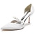 ieftine Pantofi de Mireasă-Pentru femei pantofi de nunta Pantofi pumps Cadouri de Valentin Petrecere Tocuri de nunta Pantofi de mireasa Pantofi de domnișoară de onoare Imitație de Perle Toc Stilat Vârf ascuțit Elegant Mod