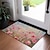 halpa Oviset-värikkäät kukat kynnysmatto lattiamatot pestävät matot keittiömatto liukumaton öljynkestävä matto sisäulkomatto makuuhuoneen sisustus kylpyhuonematto sisääntulomatto