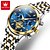 baratos Relógios Quartz-OLEVS Feminino Relógios de Quartzo Moda Negócio Relógio de Pulso Luminoso IMPERMEÁVEL Decoração Aço Inoxidável Assista