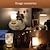 billige Bordlamper-bordlampe nattbordslampe enkel skrivebordslampe stoff bordlampe i tre til soverom stue kontor arbeidsrom
