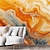 cheap Abstract &amp; Marble Wallpaper-Cool Wallpapers Orange Marble Wallpaper Wall Mural Abstract Sticker Peel and Stick Removable PVC/Vinyl Material Self Adhesive/Adhesive Required Wall Decor for Living Room Kitchen Bathroom