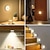economico Luci paesaggistiche-Luci da esterni con sensore di movimento luci notturne ricaricabili tramite USB luci da esterni a led luci notturne a led per corridoi armadi armadi scale camere da letto cucine e cortili 1/3 pezzi